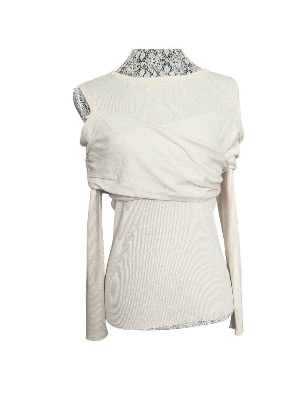 SNIDEL LS Ribbed Top - Picture 1 of 11